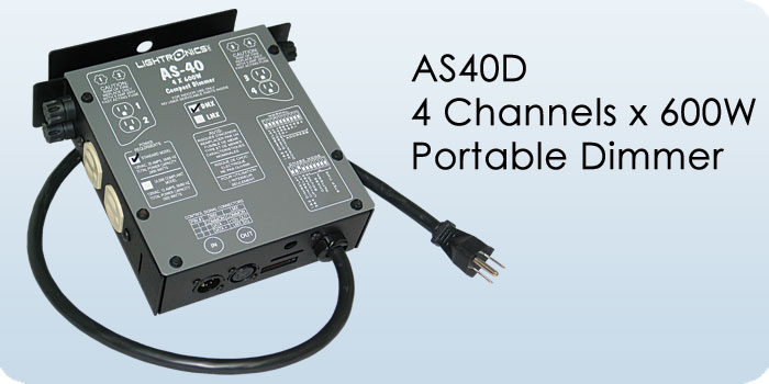 Portable Dimmers - AS Series AS40D