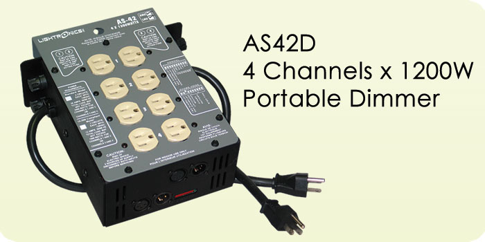 Portable Dimmers - AS Series AS42D