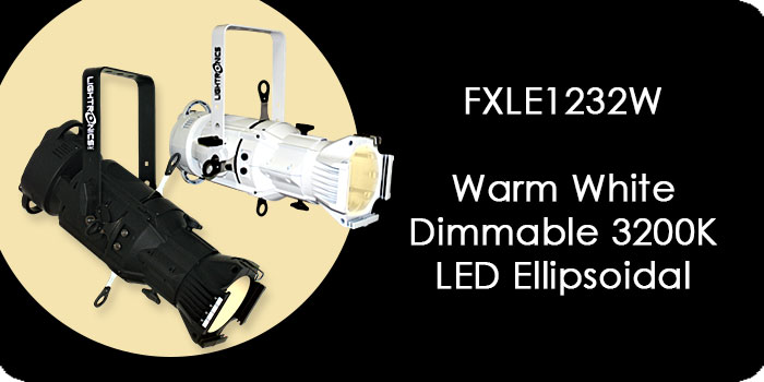 Church Theater Stage Lighting Dimmable LED Ellipsoidal FXLE1232W