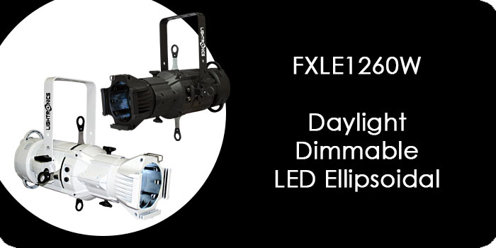 Church Theater Stage Lighting Dimmable LED Ellipsoidal FXLE1260W