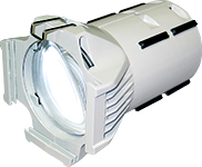 Ellipsoidal Lens Tube WHITE