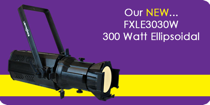 Church Theater Stage Lighting Ellipsoidal FXLE3030W