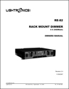 RE82D Rack Mount Dimming