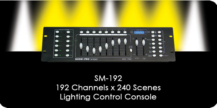 Dmx 192 Lights Controller