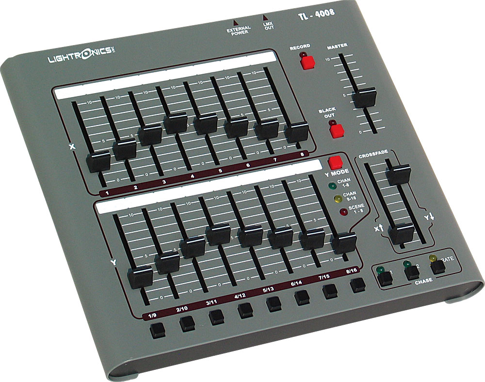Showtec Lite-8 contrôleur DMX 8 Canaux Console DMX programmable Paris